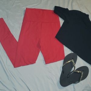 *b1g1 50%off* True red leggings